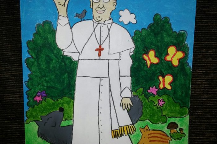 V OGÓLNOPOLSKI KONKURS PLASTYCZNY pt. „Papież Franciszek w oczach dzieci”