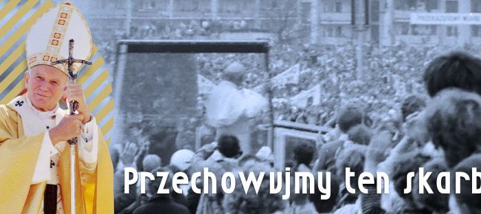"PRZECHOWUJMY TEN SKARB!" - konkurs na nagranie wspomnień z pielgrzymki Jana Pawła II do Lublina.