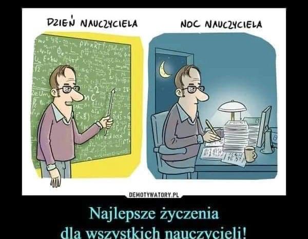 Życzenia z okazji Dnia Edukacji Narodowej