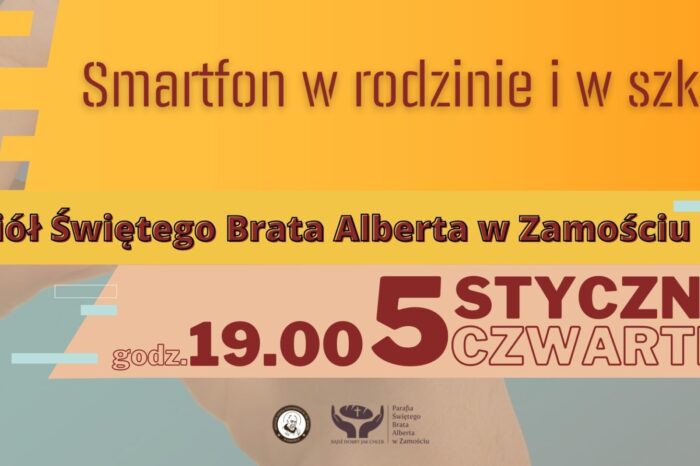 Zapraszamy na wykład "Smartfon w rodzinie i szkole"